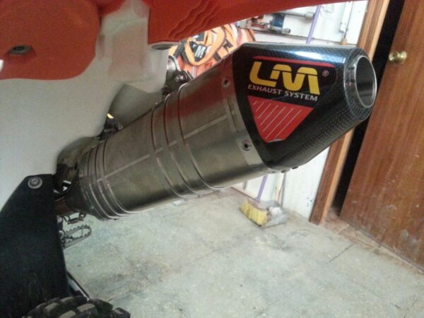 Escape Lm Ktm sxf 450 titanio