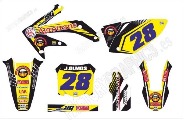HONDA Kit adhesivos 4