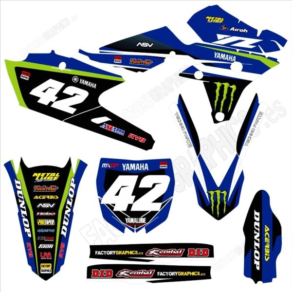 YAMAHA kit adhesivos