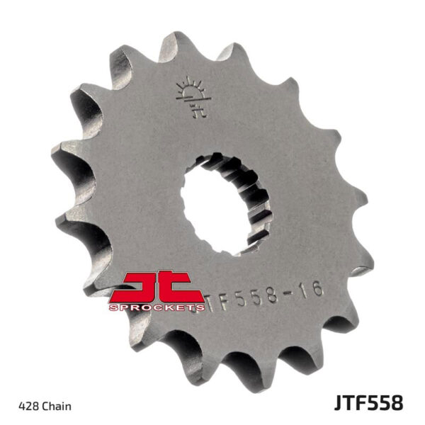 Piñón de moto marca JT