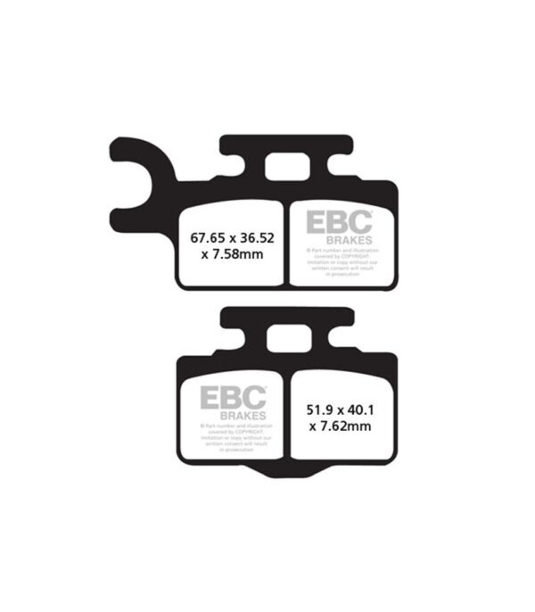 Pastillas de freno moto marca EBC para Kawasaki KX 65