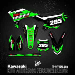 Kit adhesivos Kawasaki KXF 250 2017-2020