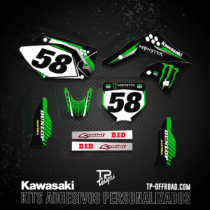 Kit adhesivos Kawasaki 172