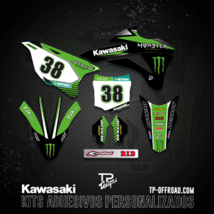 Kit adhesivos Kawasaki KX 85-100 2014-2021