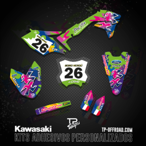 Kit adhesivos Kawasaki KXF 450 2016-2018